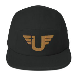 UNFALLEN LOGO 5 Panel Camper BLACK