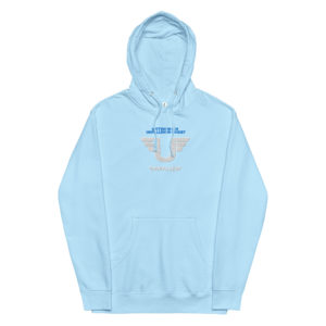 UNfallen Logo hoodie - Light Blue